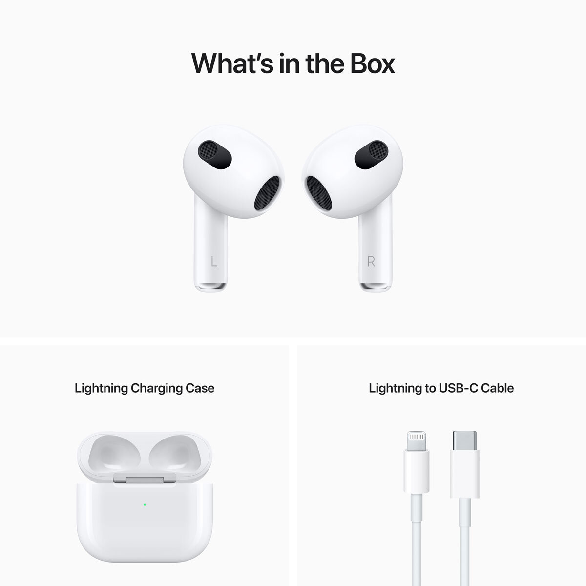 Apple AirPods (3rd generation) with Lightning Charging Ca