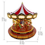 Buy Deluxe Christmas Carousel Dimensions Image at Costco.co.uk
