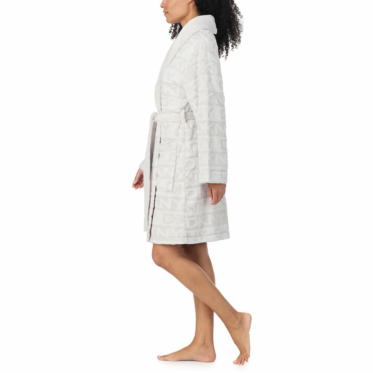 DKNY Ladies Frosted Robe