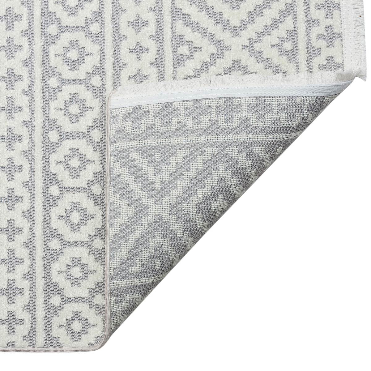 Jazz Silver Indoor / Outdoor Rug, in 2 Sizes