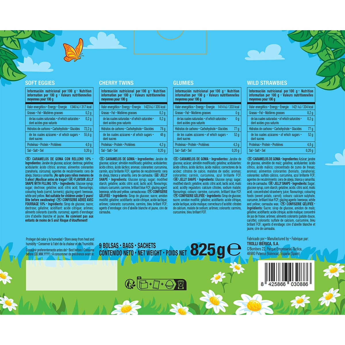 Trolli Garden Party Box, 825g