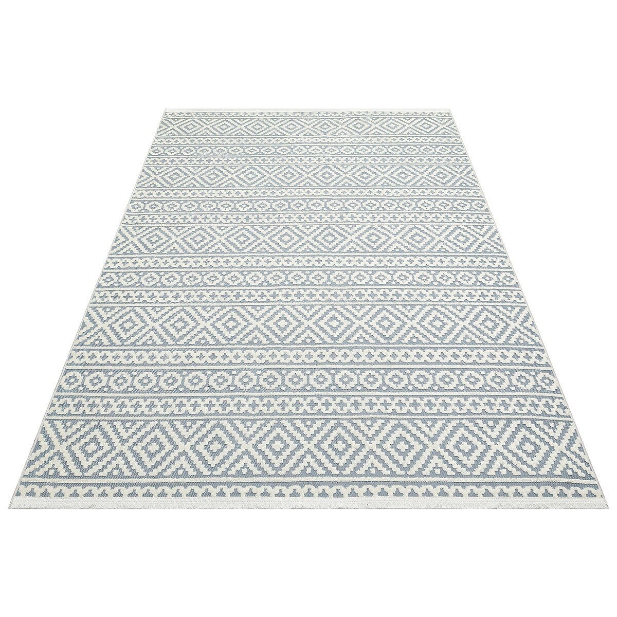 Jazz Blue Indoor / Outdoor Rug, in 2 Sizes Costco UK