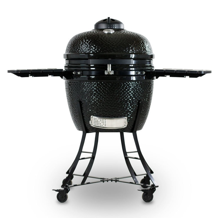 Louisiana Grills 24" (60 cm) Ceramic Kamado Charcoal Barbecue in Black
