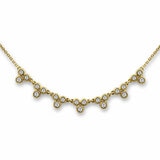 0.38ctw Round Brilliant Cut Diamond Necklace, 18ct Yellow Gold