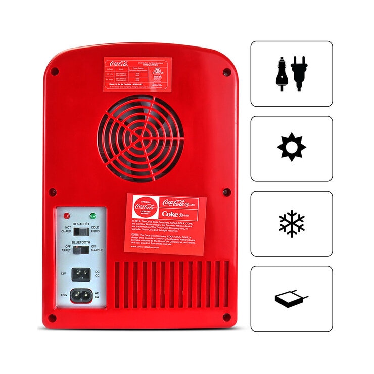 Coca-Cola Bluetooth Mini-Fridge Coca-Cola Bluetooth Mini-Fridge