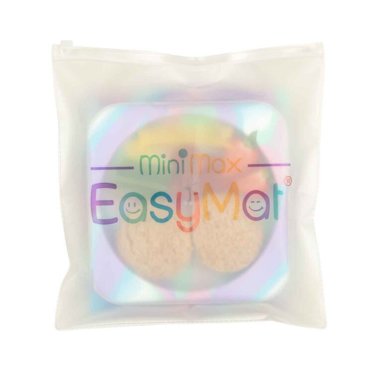 EasyTots EasyMat MiniMax Open Suction Weaning Plate in Unicorn