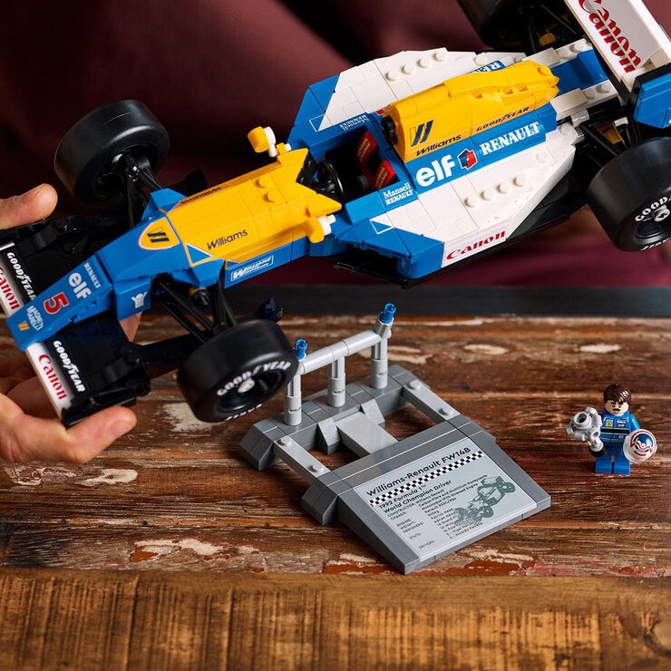 LEGO Icons Williams Racing FW14B & Nigel Mansell - Model 10353 (18+ Years) LEGO Icons Williams Racing FW14B & Nigel Mansell - Model 10353 (18+ Years)