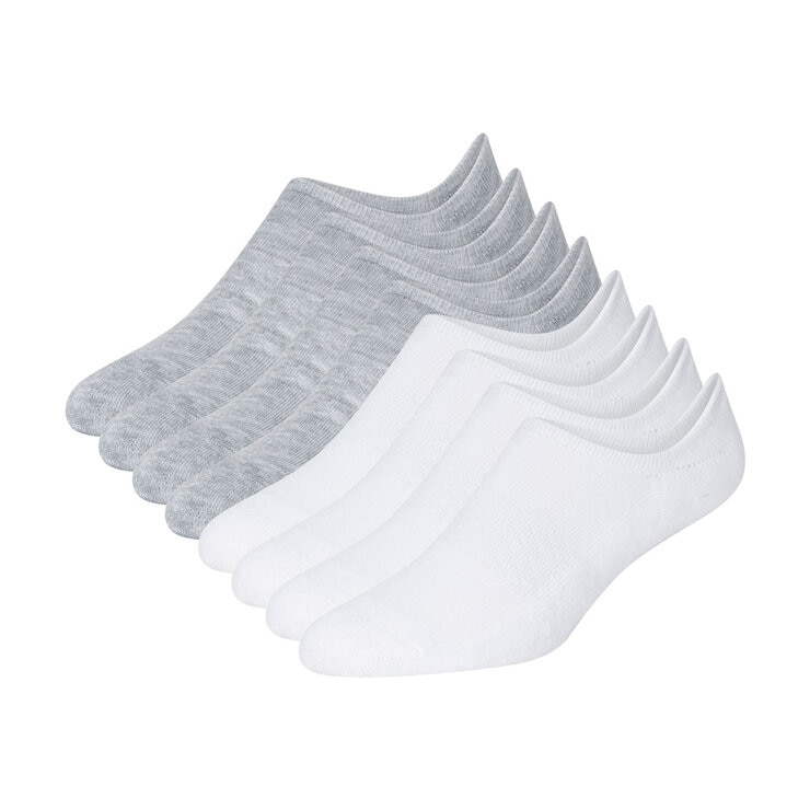 Ted Baker Men's Liner Sock, 8 Pack in White