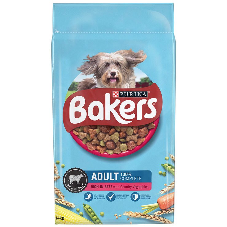 Bakers Adult Dry Dog Food Beef and Vegetables, 14kg Costco UK