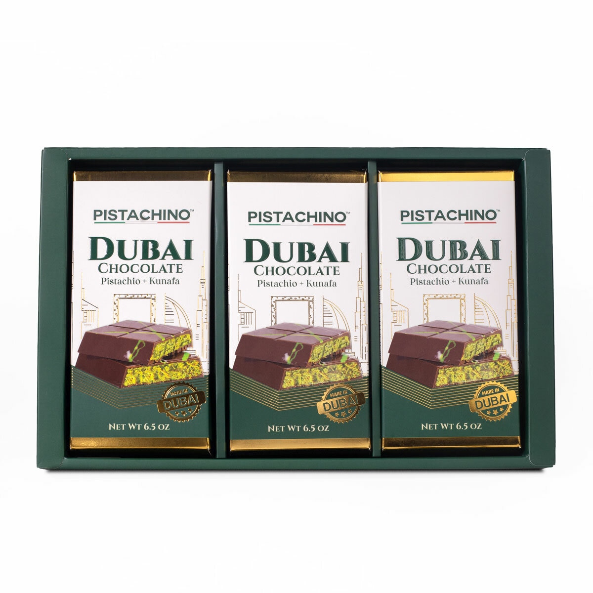 Dubai Bar Gift Set 3x185g