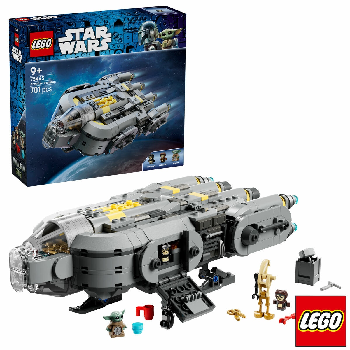 LEGO Star Wars Anzellan Starship - Model 75445 (9+ Years)