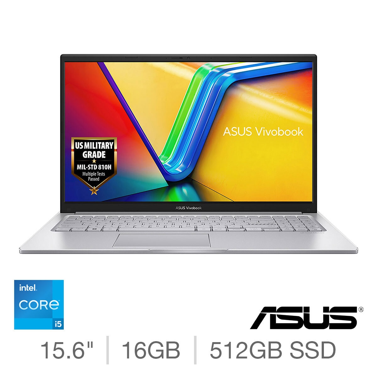 Buy ASUS Vivobook, Intel Core i5, 16GB RAM, 512GB SSD, 15.6 Inch Laptop, X1504VA-NJ1617W at costco.co.uk