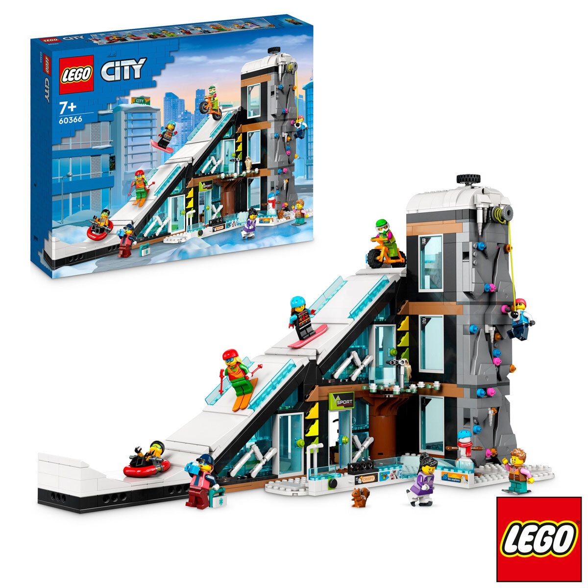 Buy LEGO City Ski and Climbing Centre Box & Item Image at Costco.co.uk