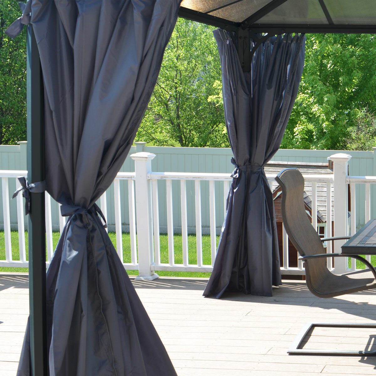 Palram Canopia Curtain Set for Palermo Gazebos