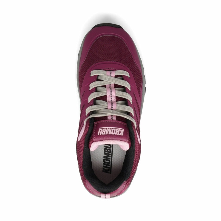 Khombu Kids Rush Hiker Trainer in Berry