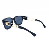 Versace Black Sunglasses with Grey Polarised Lenses, VE4412 GB1/81