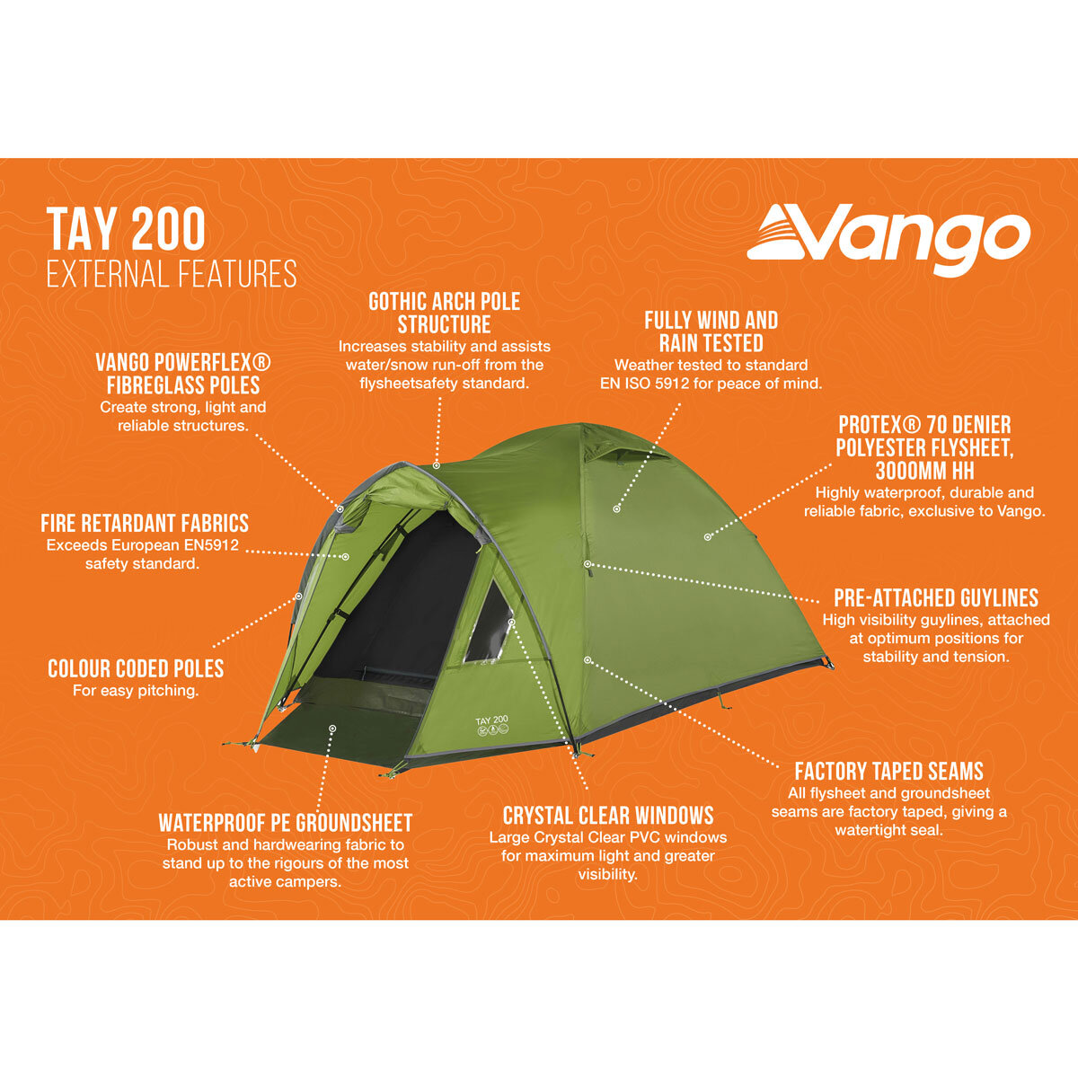 Buy Vango Tay 205