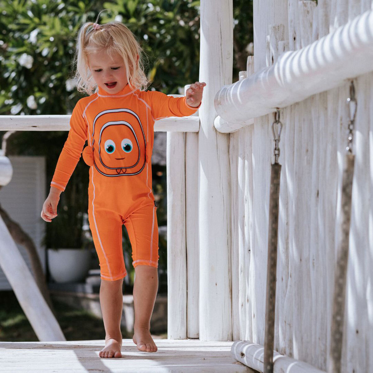 My Little Swimsuit in Clownfish