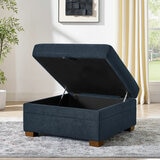 Tisdale Ottoman Piece Blue_Lifestyle