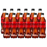 Coca Cola Zero Sugar, 12 x 500ml 