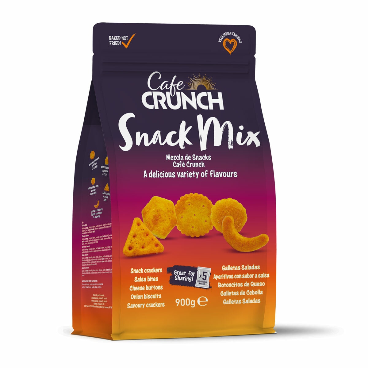 CAFE CRUNCH SNACK MIX 900g CAFE CRUNCH SNACK MIX 900g
