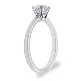 0.70ct Round Brilliant Cut Diamond Solitaire Ring, Platinum
