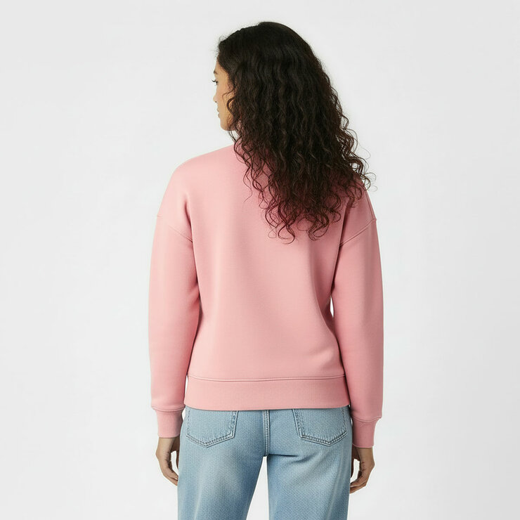 Jack Wills Ladies 1/4 Zip Sweatshirt in Pink Jack Wills Ladies 1/4 Zip Sweatshirt in Pink
