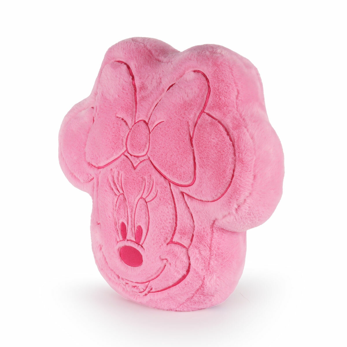 Disney Character Faux Rabbit Fur Oversized Cushion, Minnie Mouse
