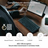 Cherry KW 9200 Mini, Wireless Keyboard with Case