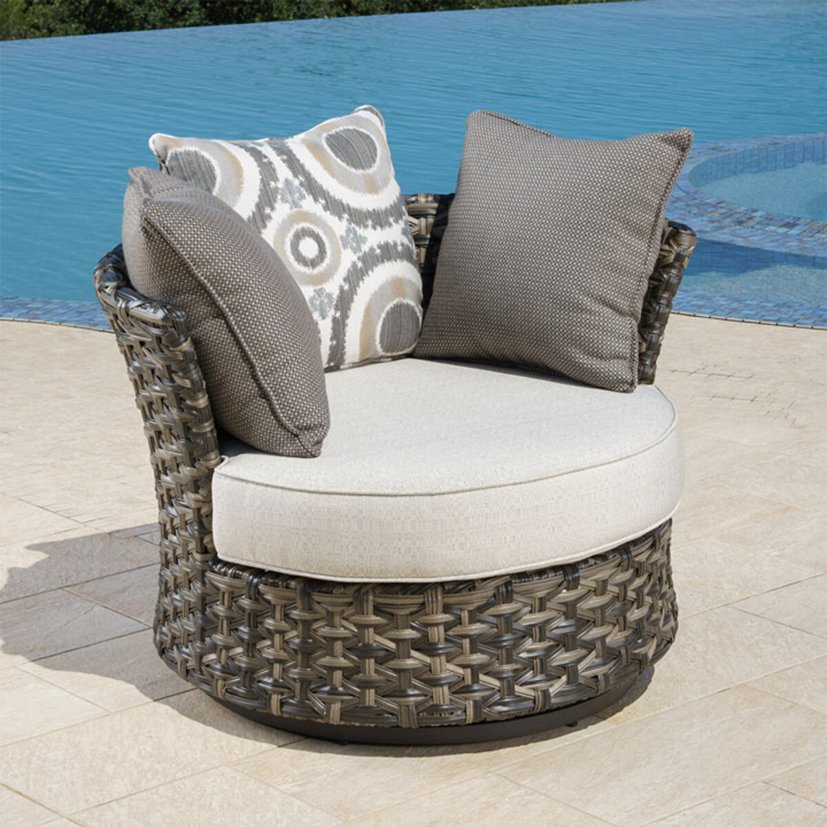 Vigo 5 piece woven sectional costco deals