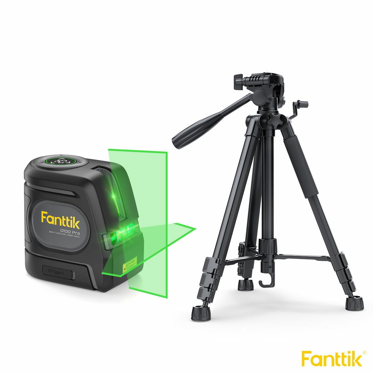 Fanttik D100 PRO Laser Level & Tripod Bundle Fanttik D100 PRO Laser Level & Tripod Bundle