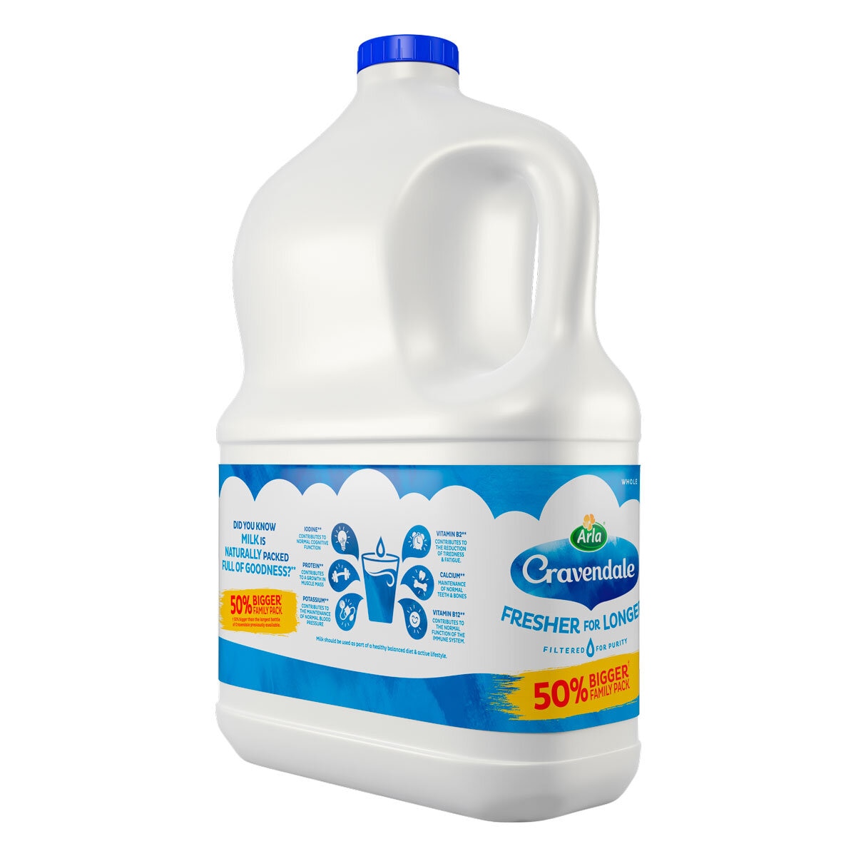 Cravcendale 3L Milk Carton