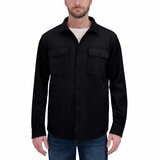 Kirkland Signature Men's Shirt Jacket in Black