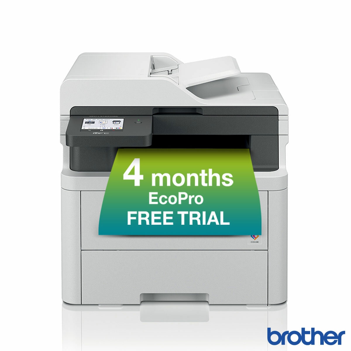 Brother A4 Colour Laser Printer, MFP MFC-L3740CDWE