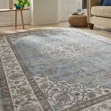 Concept Looms Liberty Blue Washable Rug, in 3 Sizes