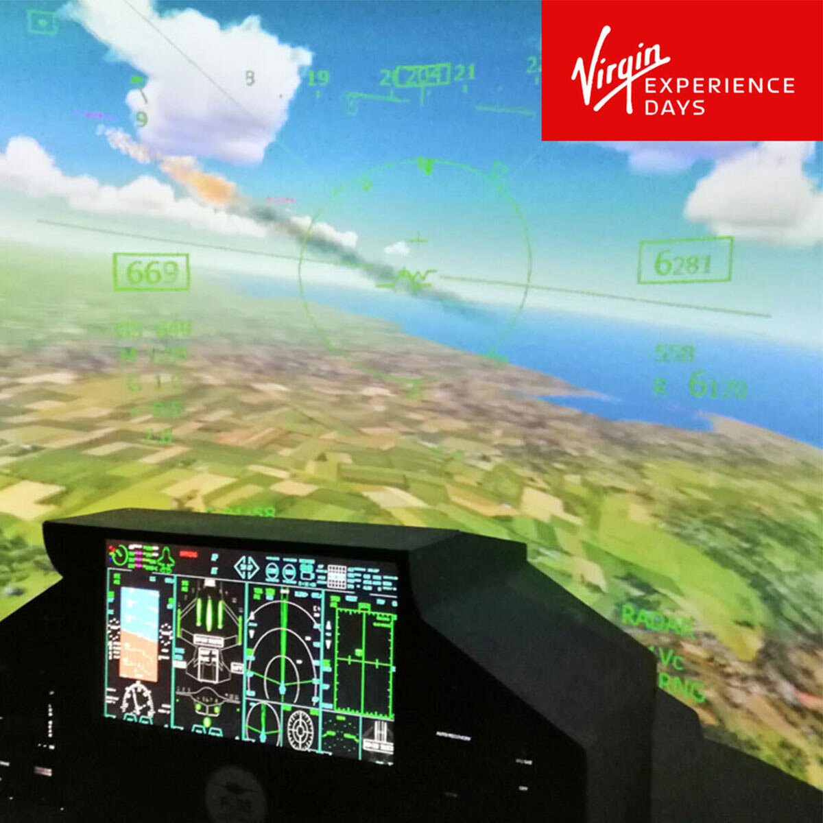 Virgin Experience Days F-35 Fighter Jet Flight Simulator For One Person (6 Years +)