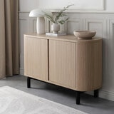 Bentley Designs Vega Scandi Light Oak Small Sideboard Bentley Designs Vega Scandi Light Oak Small Sideboard