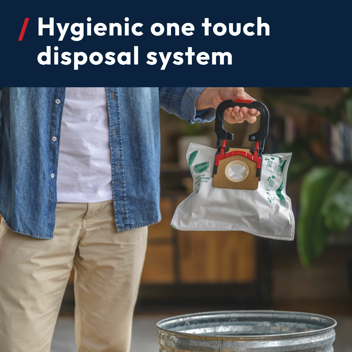 Hoover H-ENERGY 500 Cylinder Vacuum Cleaner, HE520PET