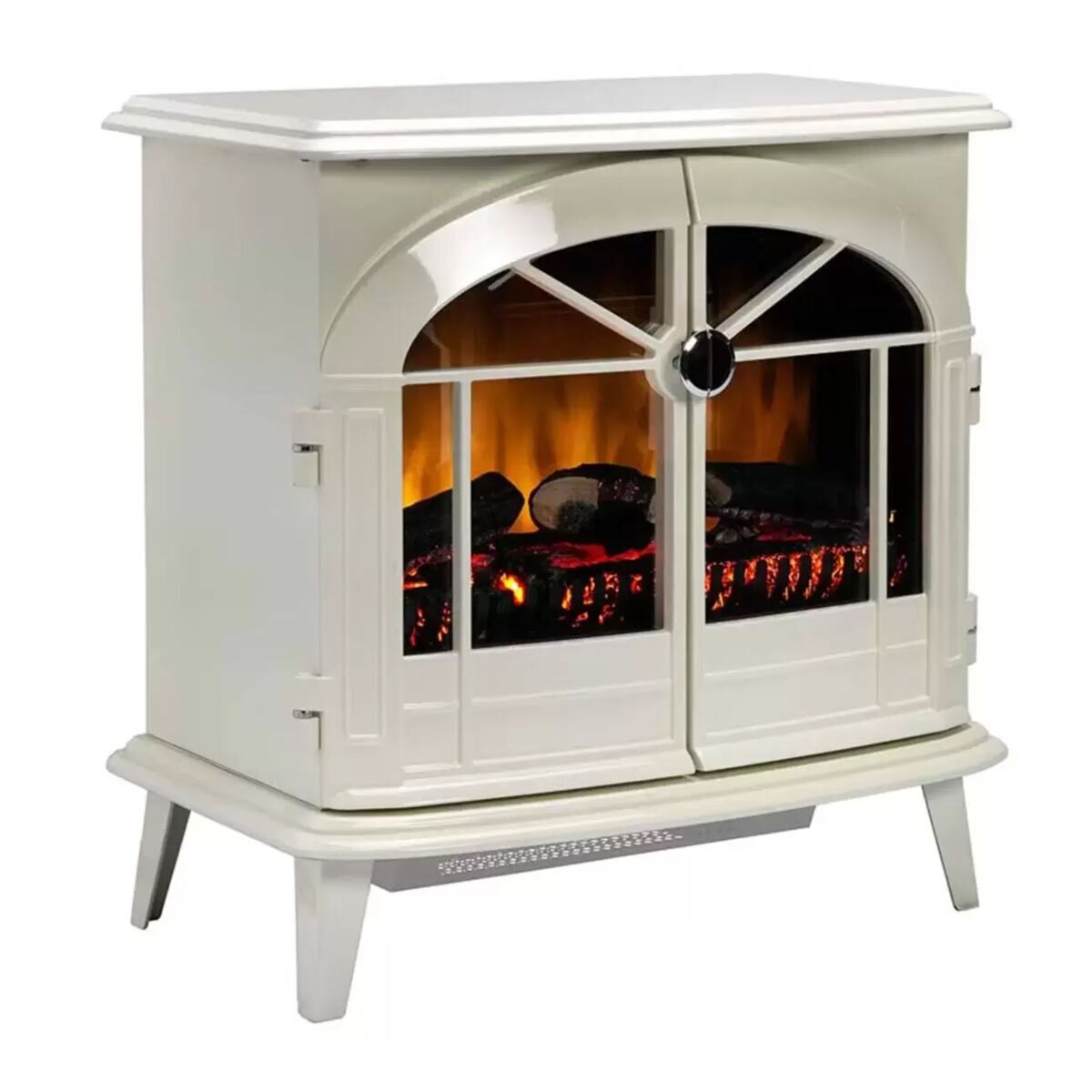 Dimplex Chevalier Optiflame Electric Stove in Cream, 2kW ...