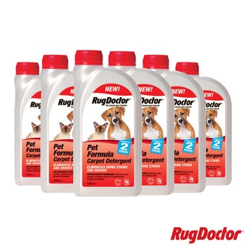 Rug Doctor 1L Pet Detergent, Pack of 6