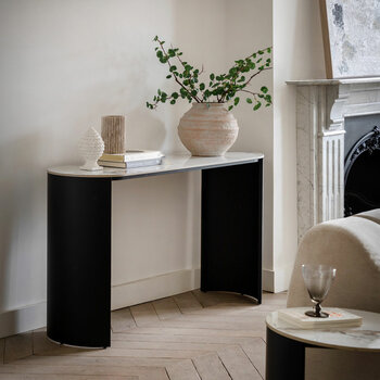 Gallery Marzio White Marble Console Table Gallery Marzio White Marble Console Table