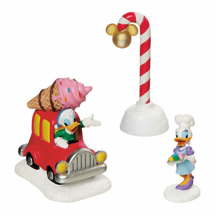 Disney Christmas Village with lights and music - 13 pcs