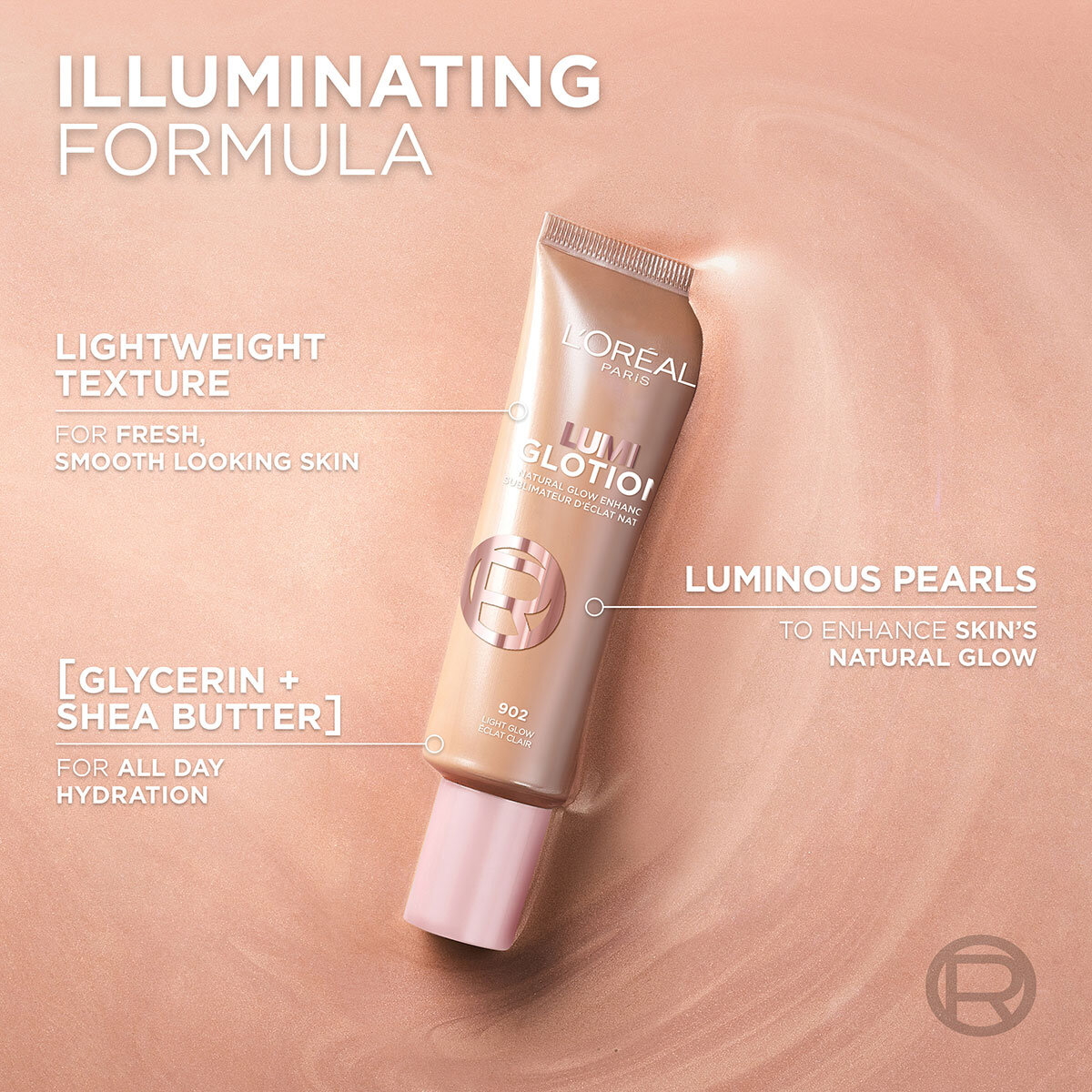 L'oreal, Lumi Glotion in 901,902,903 & 904 4 Pack