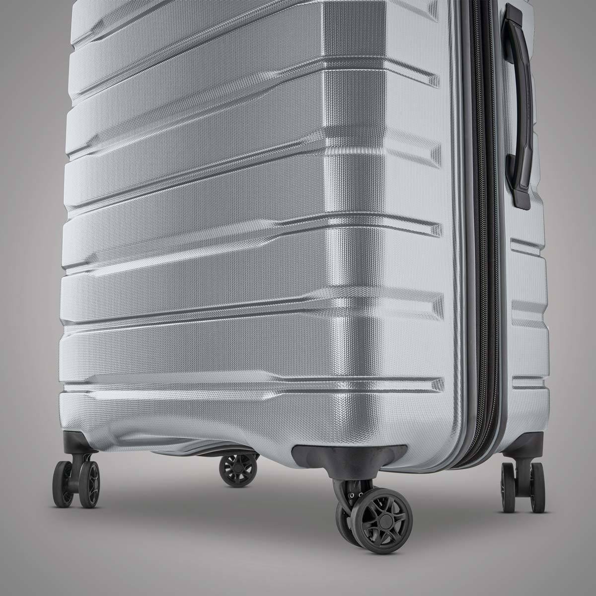 Samsonite Tech3, 2 Piece Hardside Suitcase Set, Silver Costco UK