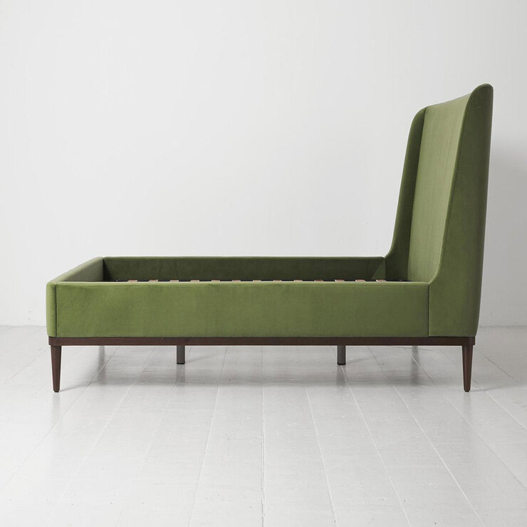 Swyft Bed 02 Green Velvet Bed Frame, King Swyft Bed 02 Green Velvet Bed Frame, King