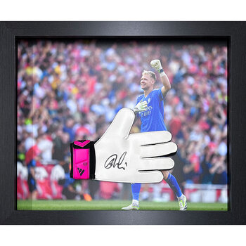 Aaron Ramsdale Signed Framed Goalkeeper Glove