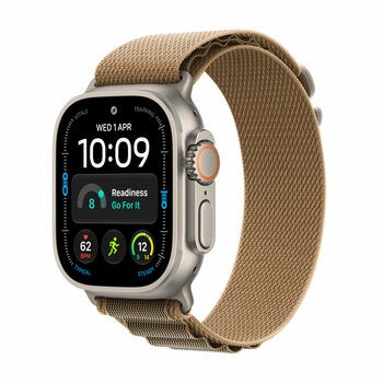 Apple Watch Ultra 4 GPS + Cellular, 49mm Titanium Case with Desert Trail Loop