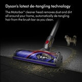Lifestyle image of Dyson Cyclone V10 Submarine with detangling motorbar cleaner