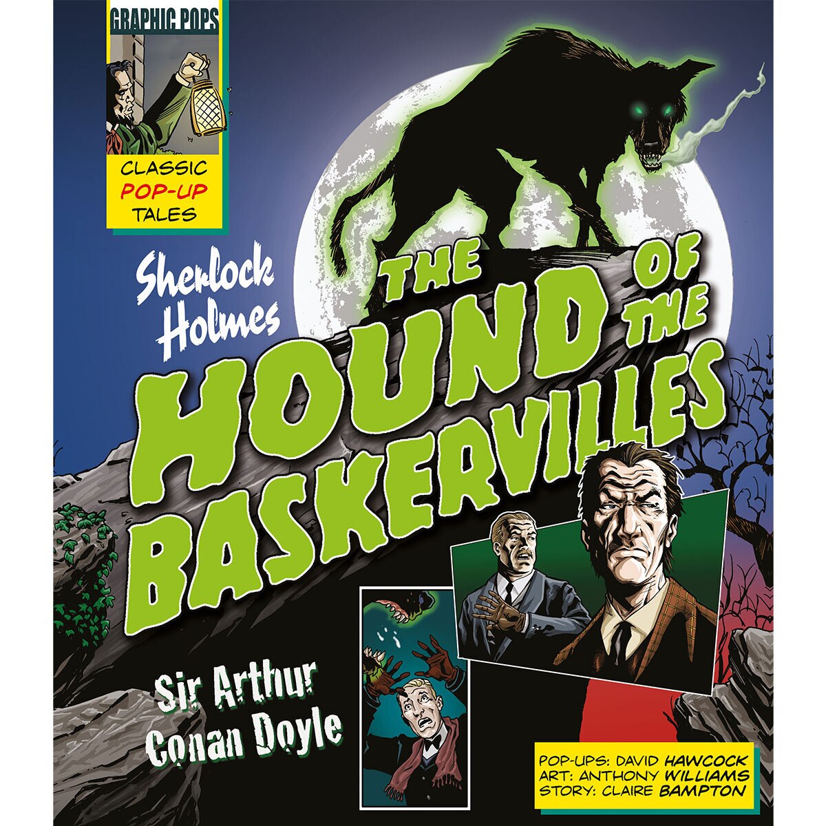 Hounds of Baskerville Gothic Pop-Up, Anthony Williams (8+ Years)