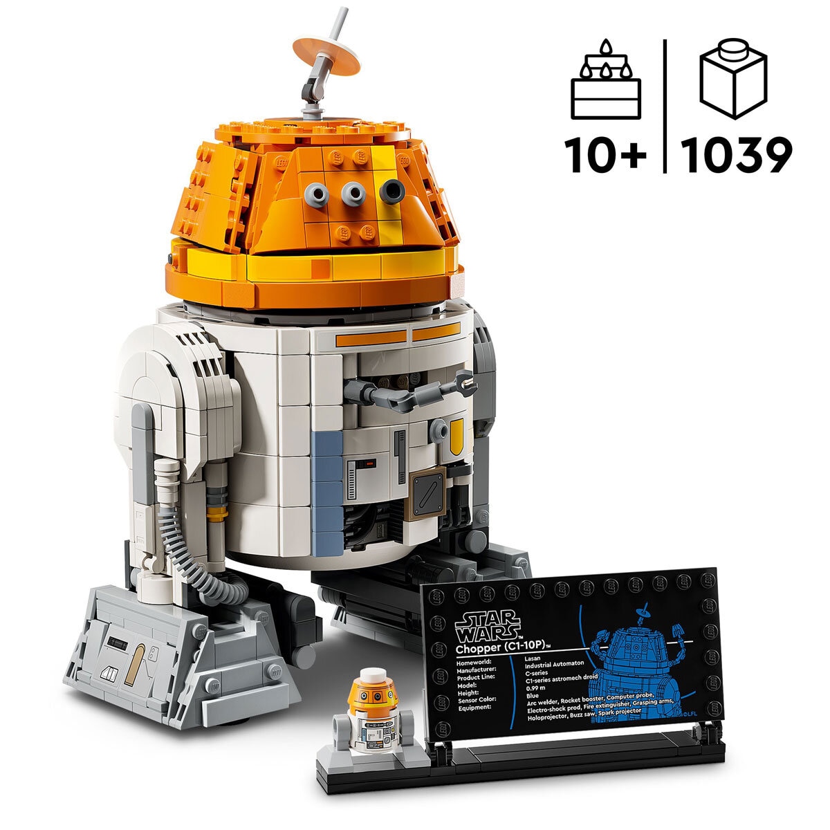 LEGO Star Wars Chopper C1-10P)™ Astromech Droid - Model 75416 (10+ Years)